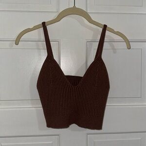 Cute knit boho top
